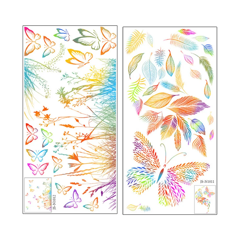 

2pcs Butterflies Wall Decals Butterflies Wall Decorations Wall DIY Ornaments