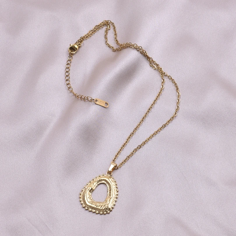 1 шт. Необычные Ожерелья неправильной формы для женщин и мужчин полый кулон