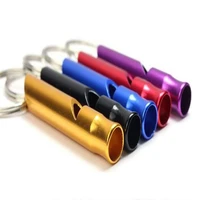 mini loud life saving emergency camping whistle outdoor kit portable safety survival tool camping hiking