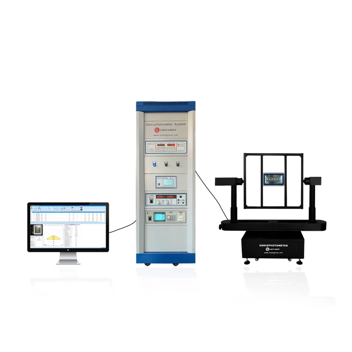 

IESNA LM-79 Standard Rotation Luminaire Goniophotometer for led lighting lab illuminance total flux measure