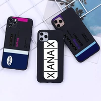 xanaxs pattern phone case for iphone 13 12 11 pro mini xs max 8 7 plus x 2020 xr cover