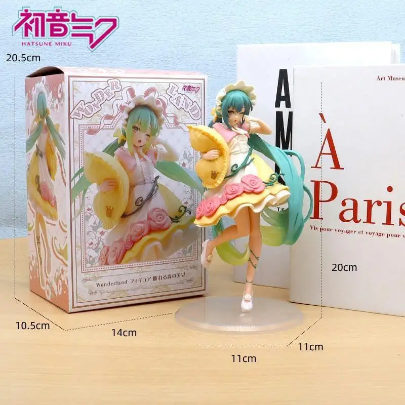 

Hatsune Miku Figure Fairy Tales Sleeping Beauty 20cm Model Dolls Toy For Kids Gifts Miku Collection Ornaments