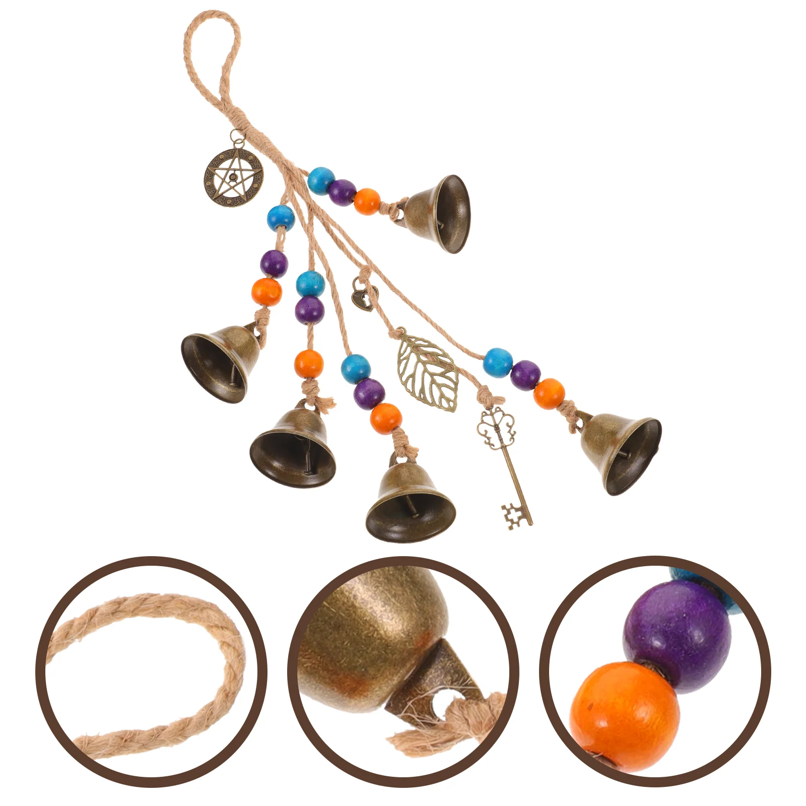 

Witch Wind Chime Memorial Windchime Wind Chime Decoration Commemorate Wind Chime Patio Hanging Ornament Iron Outdoor Windchime