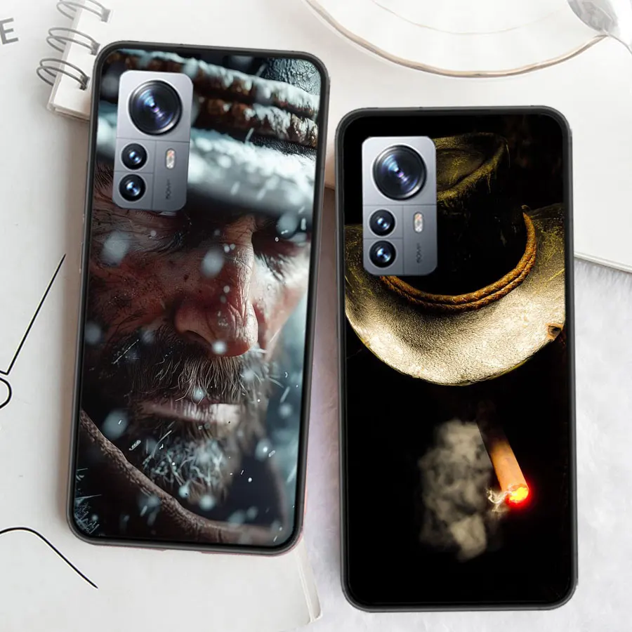 Чехол для телефона Arthur Morgan Red Dead Redemption 2 Xiaomi Poco X7 X6 X5 X4 X3 GT NFC M4 M5 Pro 5G M3 Mi F6 F5 F4 F3 F2 F1 Capa C