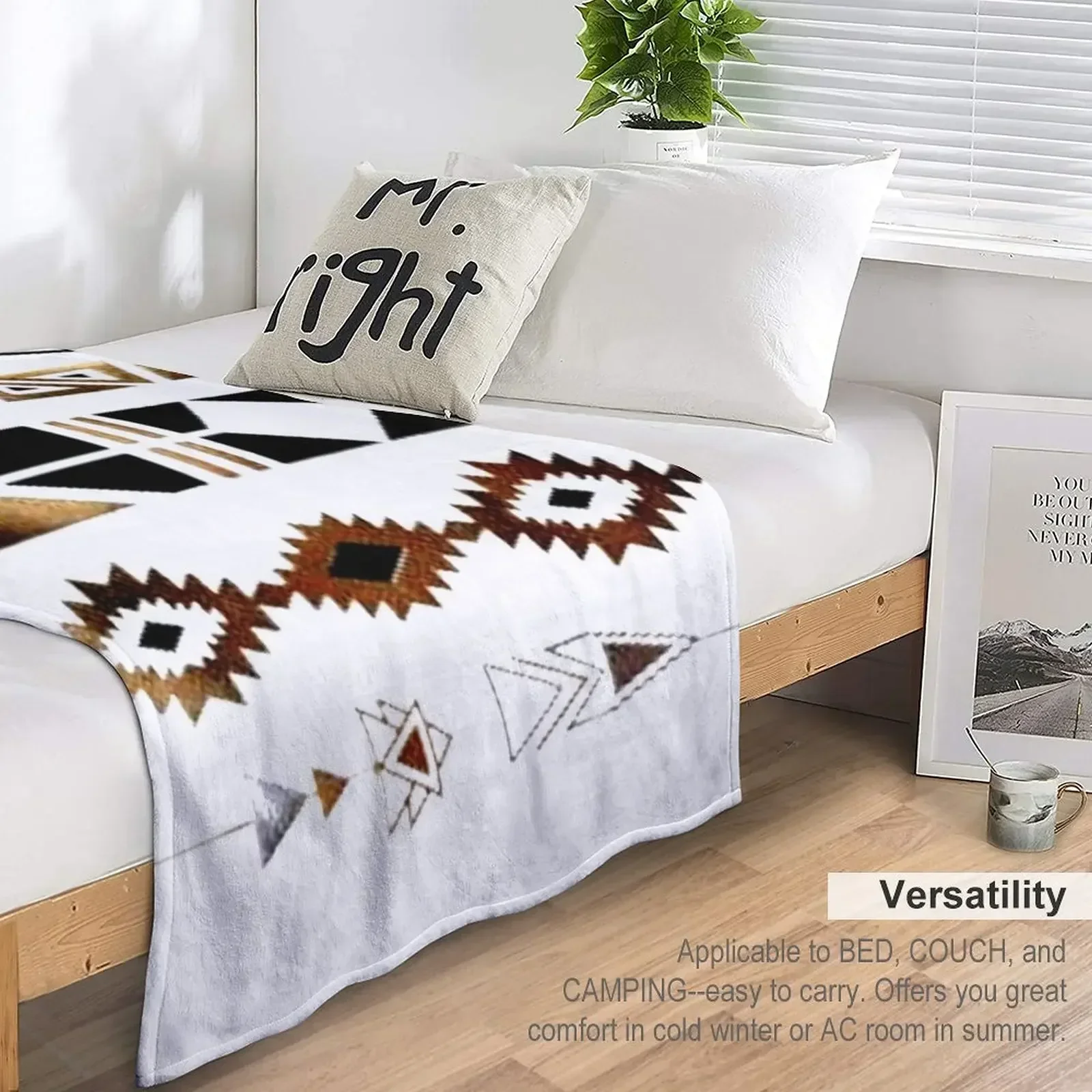 Племенное ацтекское золотое и черное дизайнерское одеяло пледы одеяла