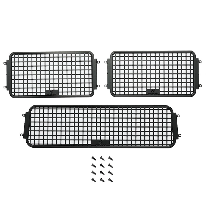 

Metal Stereoscopic Window Mesh Protective Net for Traxxas TRX4 92076-4 Ford Bronco 1/10 RC Crawler Car Upgrade Parts