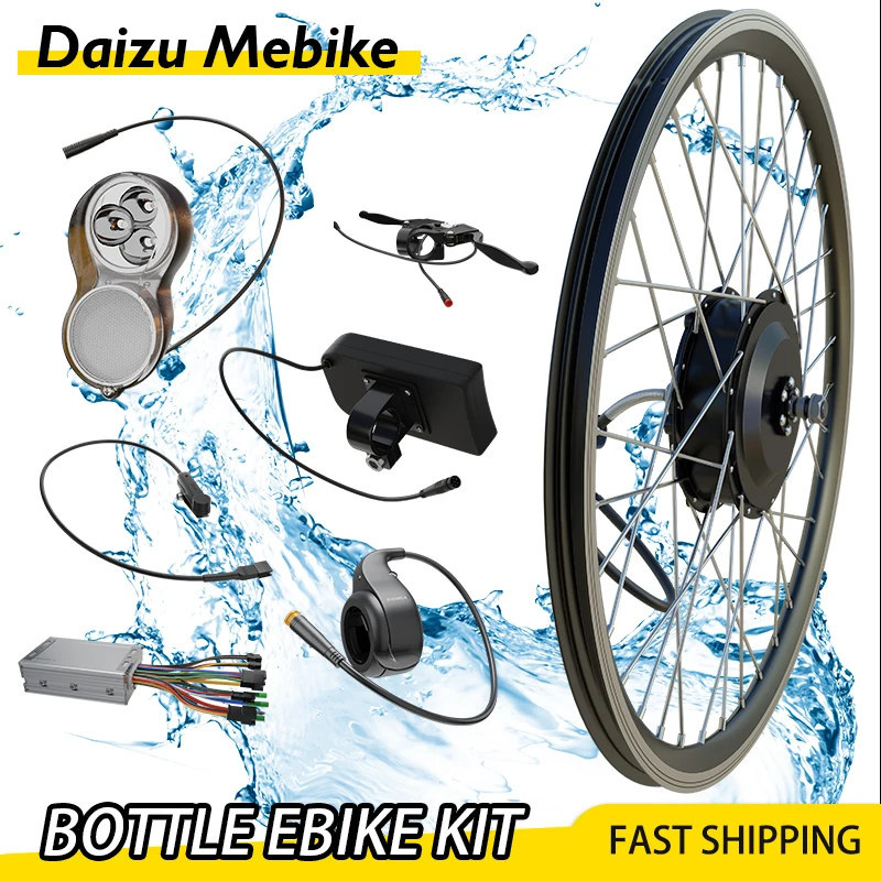

[EU STOCK] Electric Bike Kit 36V 12AH with Battery 36V 350W Motor Rear Drive Ebike Kit for 29inch 26inch MTB