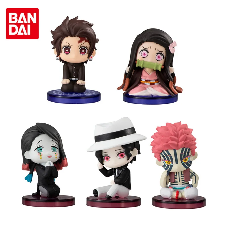 

Фигурки героев аниме BANDAI, подлинные игрушки: гасяпон, демон, Рассекатель, Suwarasetal Vol.6, камадо, танджиро, незуко, музан, энму, мечта, аказа