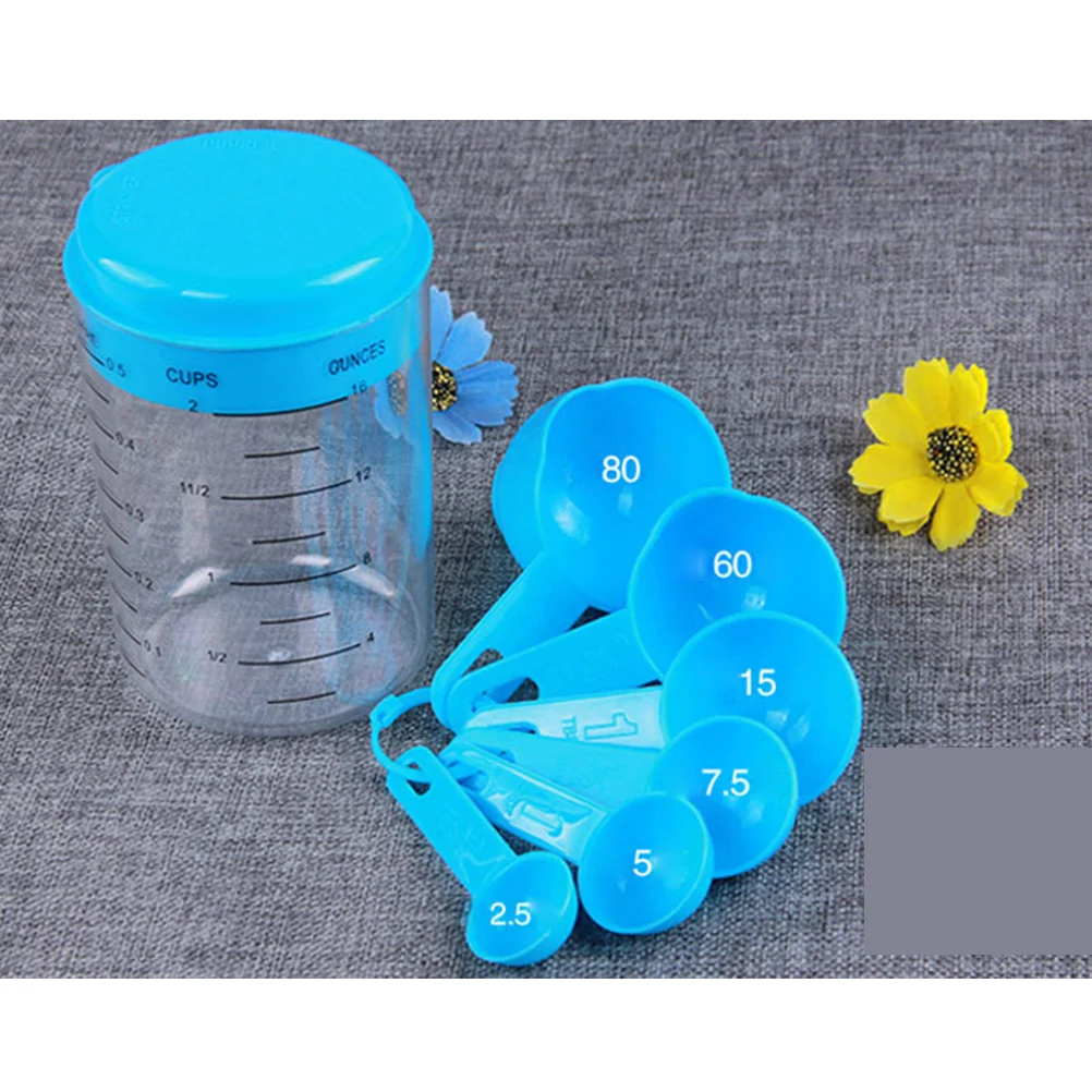 

Measuring Spoons Cups Kitchen Set Kit Cup Tool Cooking Tea Graduated Beaker Measure Tablespoon Liquid