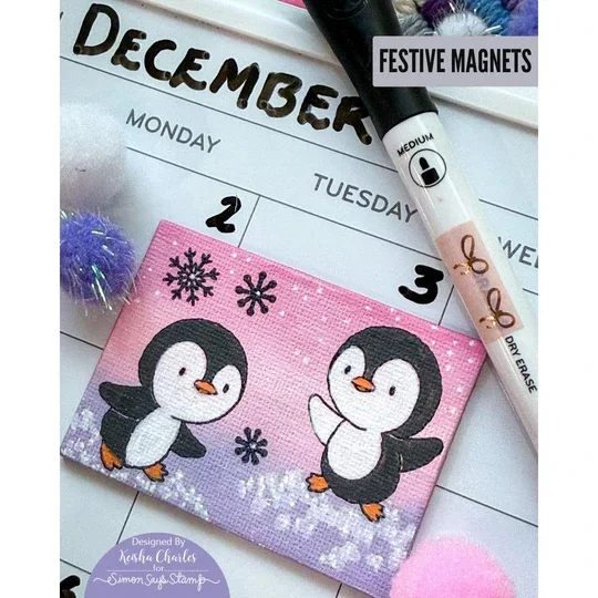 Штампы для скрапбукинга в виде сердечек