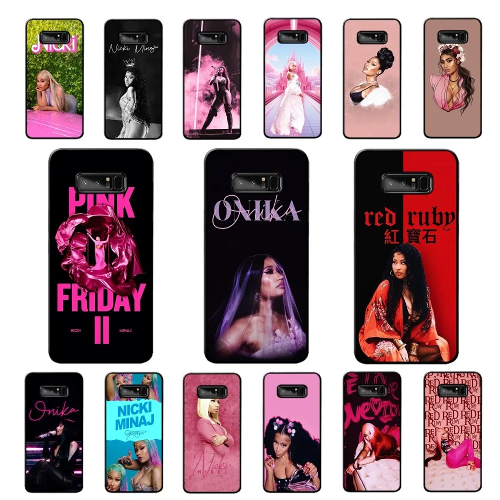 N-Nicki M-Minaj Rapper Pink Friday 2 Phone Case For Samsung Note 8 9 10 20 Pro Plus Lite M 11 30 21 31 51 A 22 42 02 03