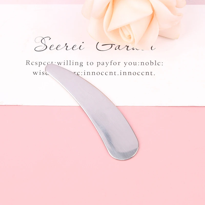 1 шт. металлическая косметическая ложка шпатели палочка для макияжа совок маски