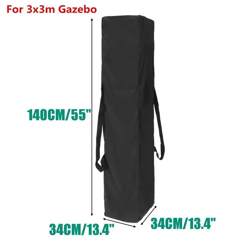 

Outdoor Marquee Shade Protector Covers Anti-UV Garden Hiking P op Up Canopy Tent Pole Storage Cover Bag 140X34X34CM/44CM/54CM