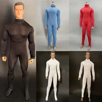 16 male soldier jumpsuit elastic bodysuit jumpsuit tights underwear model for 12 inches action figure model cjg m013