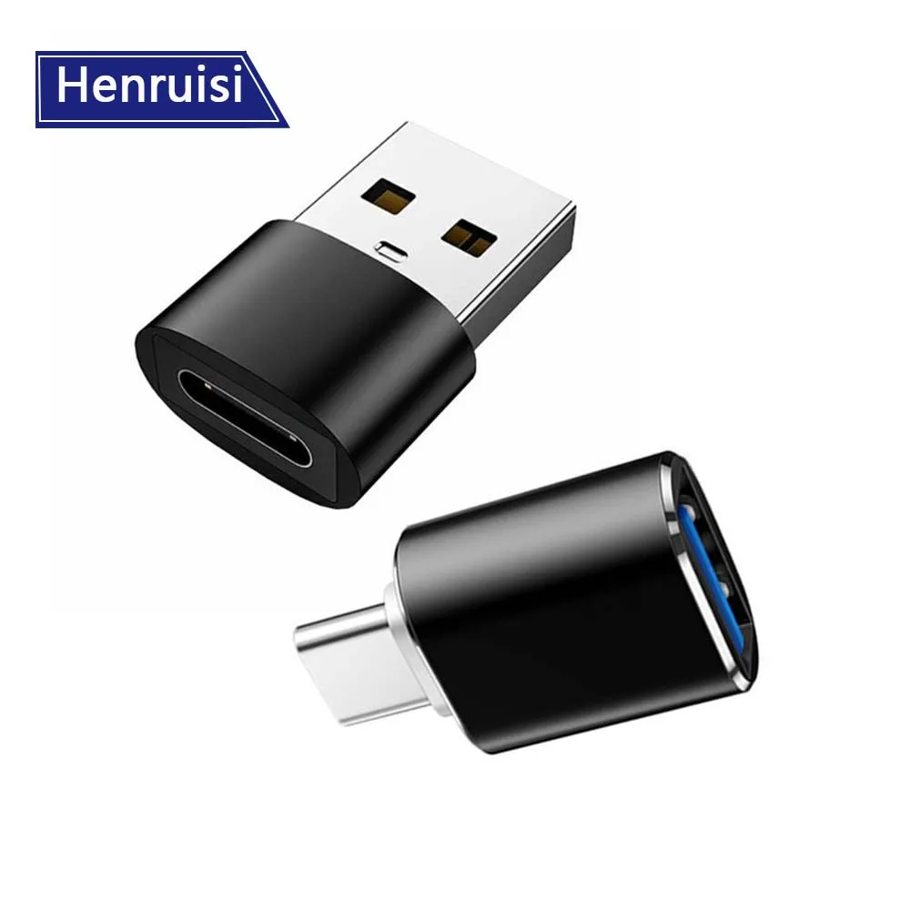 

USB To Type C Adapter/Type C To USB Connector Charging Data Sync Portble Mini USB C OTG Converter For Macbook Xiaomi Samsung S20