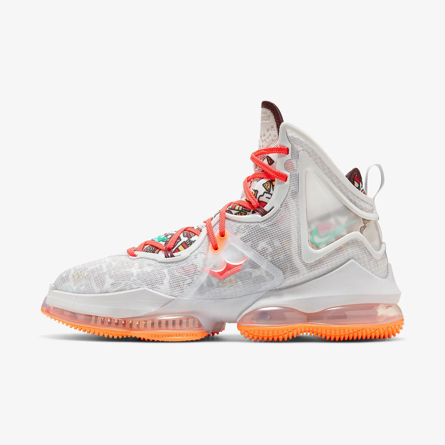 Фото Оригинальные спортивные баскетбольные кроссовки Nike LEBRON XIX EP для мужчин и женщин, модель DC9341-001, для практичного использования. №2