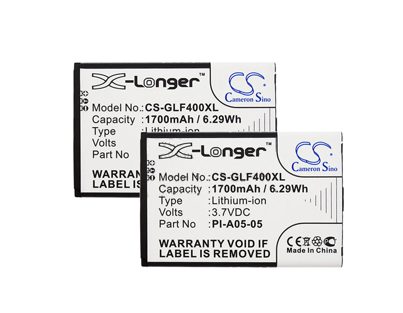 

2 упаковки мА аккумулятор для Golf Buddy DSC-GB400, World, World цвет LI-A02-04, LI-A05-05, LI-A1-01