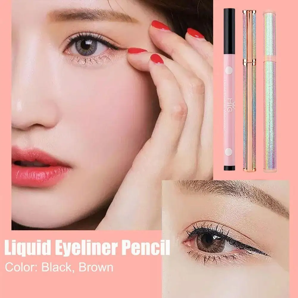

Eyeliner Waterproof Cosmetics For Women Female Makeup Korean Make Up Tool Shadow Of Eyes Eye Liner Pencil Beauty Makeup Cos G4W5