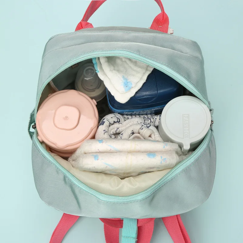 

Outdoor Travel Diaper Bags Large Capacity Mom Maternity Backpack Baby Multi-function Cartoon Care Backpacks Waterproof Mommy