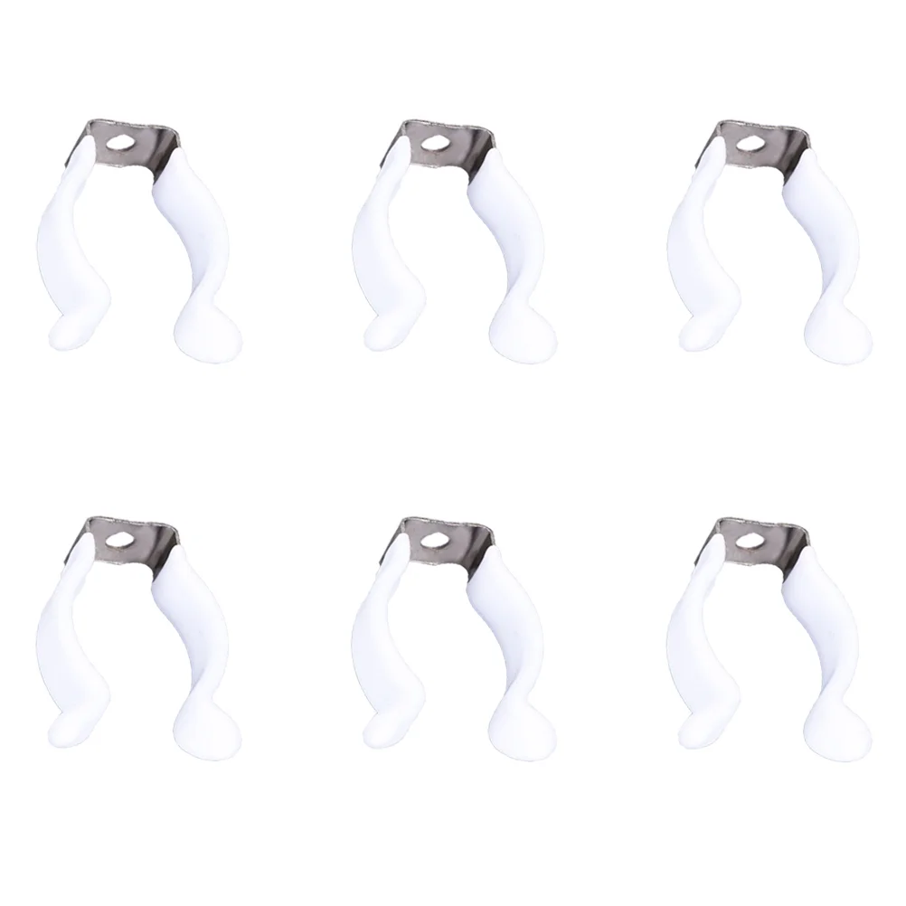 

Light Holder Fluorescent Tube Clip Pipe Bracket U Clips Clamp Support Steel Led Manganese Hanging Fixture Clamps Bulbs Lights