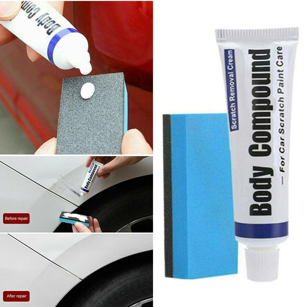 

1Set Scratch Remover Car Polishing Body Compound Paste Paint Repair Kit Car Care Polishing Polishing Compound Paste Paint Repair