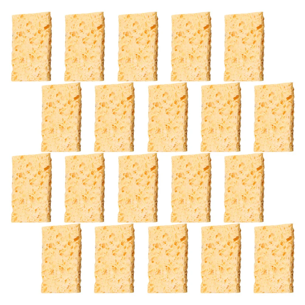 20 шт. губка для чистки паяльника очиститель высокотемпературные губки