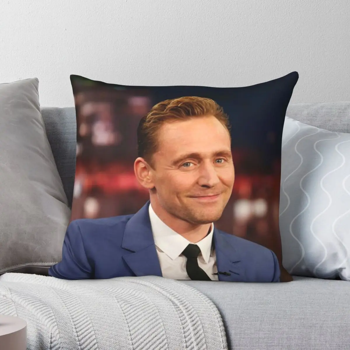 

Tommy Hiddles квадратный чехол для подушки из полиэстера и льна, вельветовый креативный декоративный чехол на молнии, чехол для подушки, чехол для...