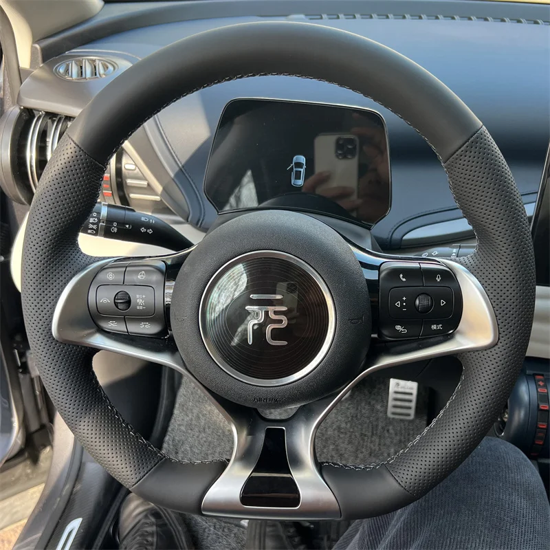 

Кожаный чехол на руль для BYD Yuan plus Song pro Tang DM Destroyer 05 SS