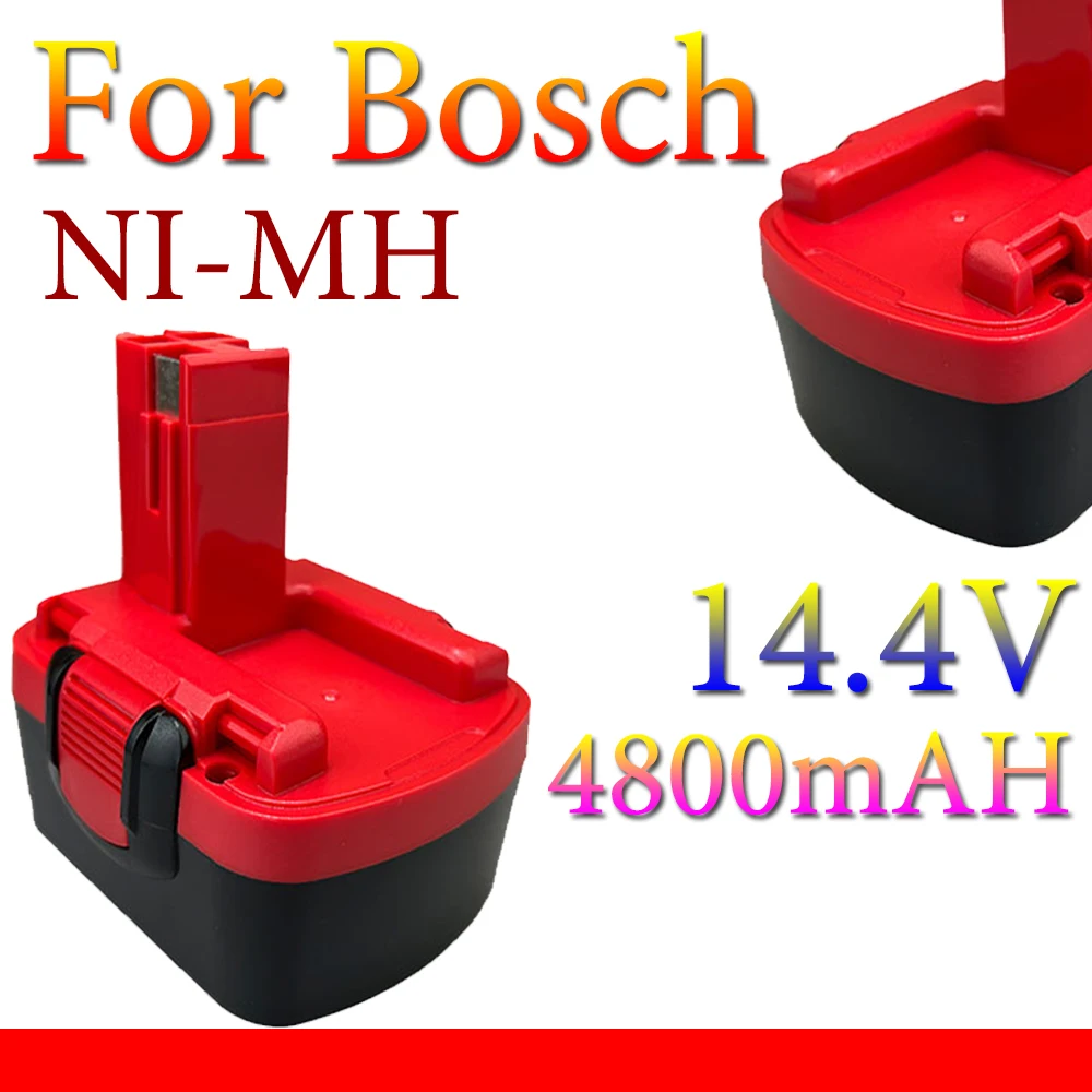 

For Bosch 4800mAh Ni-MH 14.4V BAT038 BAT140 BAT040 BAT041 BAT159 2607335275 2607335533