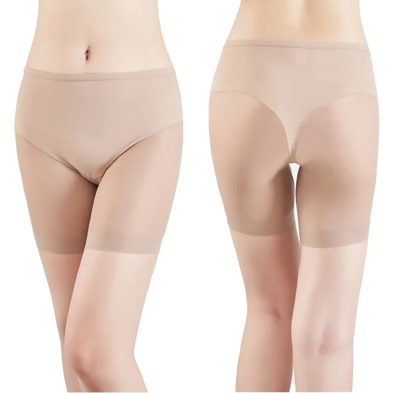 Female Shorts Mesh Panties Women Body Shapewear Sculpting Underpants Abdominal Underwear Hip Boyshorts