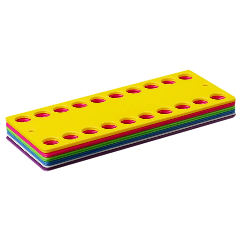 

6pcs Sewing Thread Winding Plate Multihole Embroidery Floss Bobbin Sewing Thread Winding Plate Board