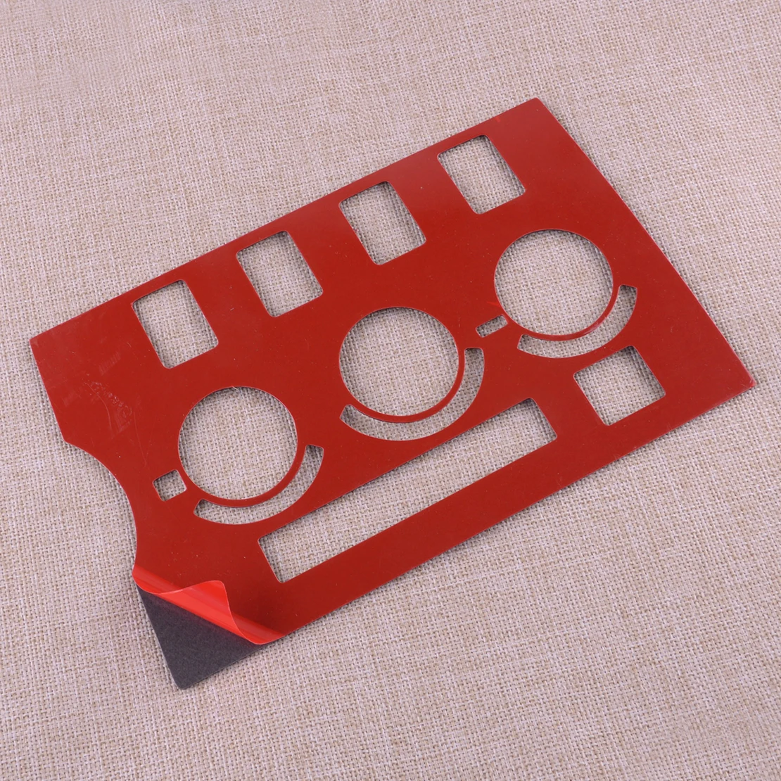 Черная автомобильная консоль из углеродного волокна накладка на панель