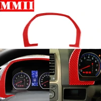 for honda crv 2007 2011 carbon fiber car instrument panel frame trim interiors sticker decoration car styling accessories