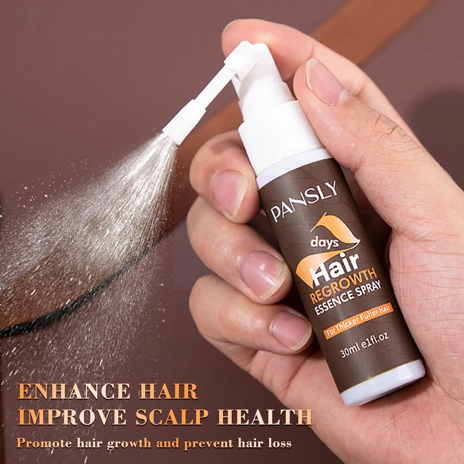 

Ginger Hair Growth Essential Oil Serum Liquid Anti Baldness Natural Essence Hair Loss Ginger Spray Hot Remedy Hair Growth M9G6