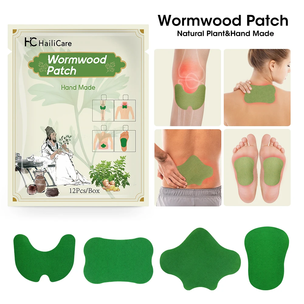 

Pain Relief Patch Chinese Herbal Medicine Wormwood Therapy Self Heating Warming Paste for Back Neck Shoulder Knee