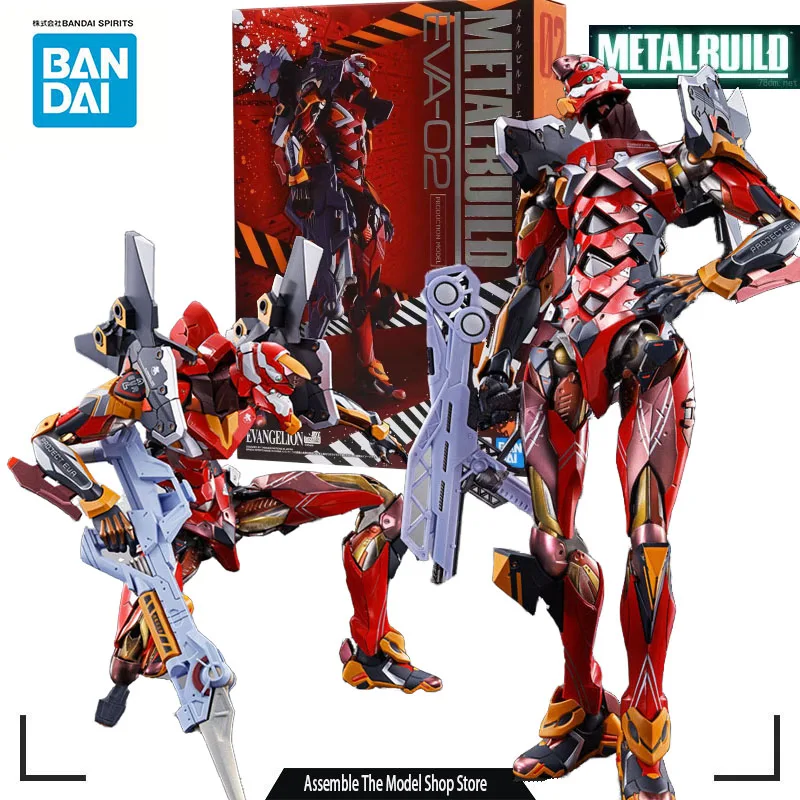

Bandai Original MODEL KIT METAL BUILD EVANGELION NO.2 2020 Ver. Anime Action Figure Model Toys Model Gifts for Boys