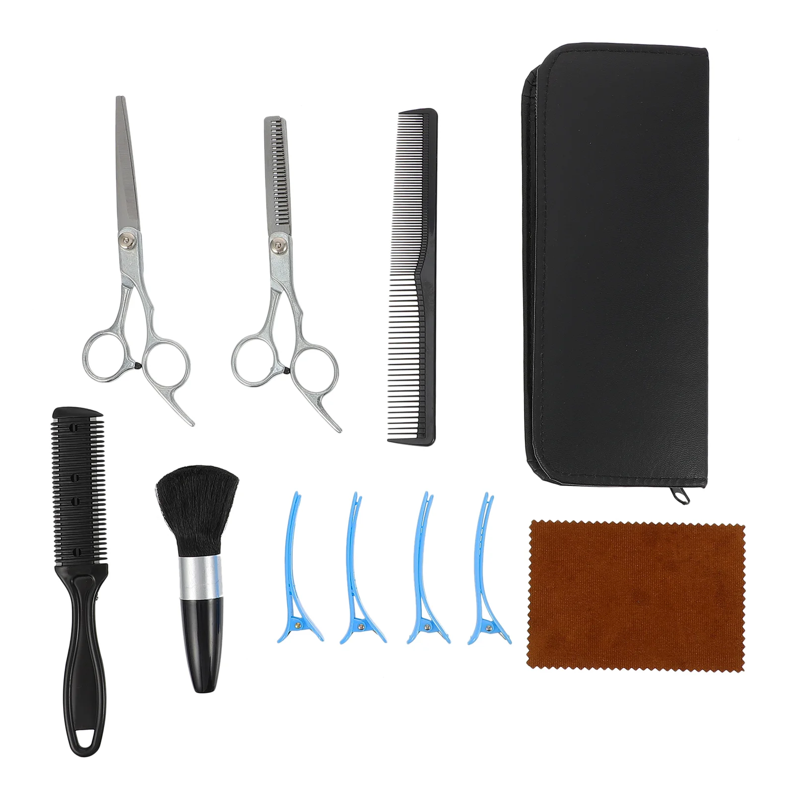 

1 Set of Hairdressing Scissors Kit Barber Salon Hair Cutting Tools Haircut Scissors