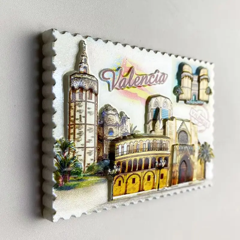 Валенсия 3D магниты на холодильник дорожные сувениры декоративные
