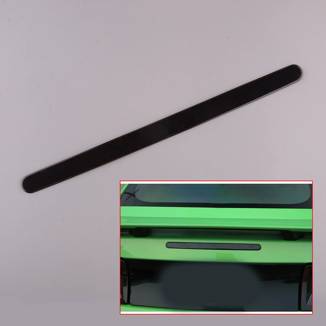 

Car Rear High Mount 3rd Brake Light Trim Cover Frame Decoration Smoke Black Fit for Ford Mustang 2010 2011 2012 2013 2014