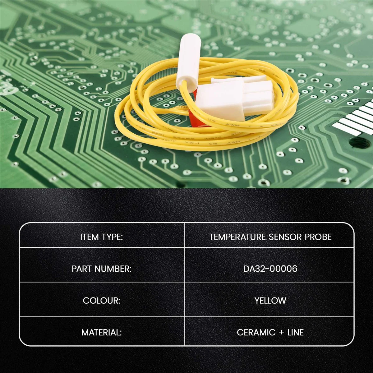 3 шт. DA32-00006W Замена датчика температуры размораживания холодильника для точки