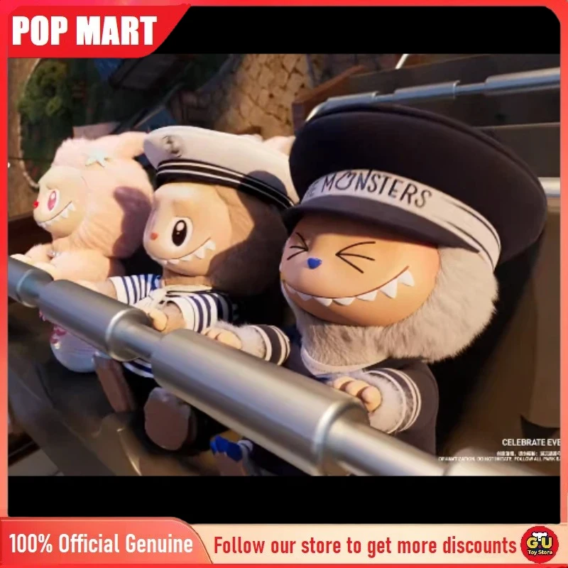 POP MART Серия Flying LABUBU: Виниловые плюшевые куклы Labubu Капитан, Моряк, Русалка, Коллекционные подвесные карточки, Подарок на день рождения для девочек, Игрушки (art.: 3920da3c002b3) - 3920da3c002b3