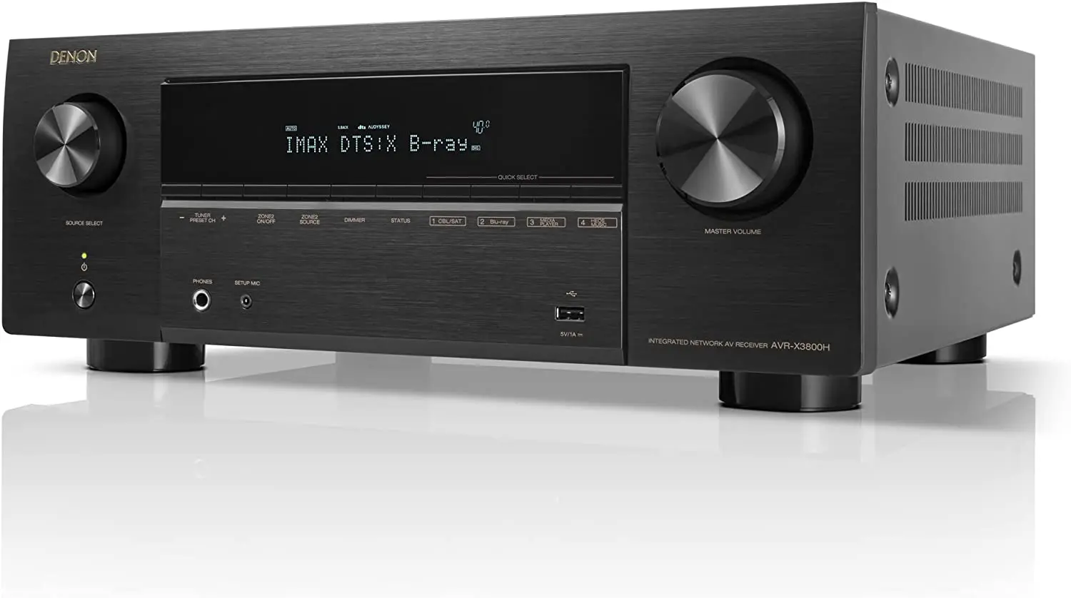 

Denon AVR-X3800H 9.4-Ch Receiver (2022 Model) - 8K UHD