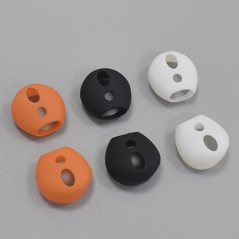 

1 Pair Earphones Shockproof Soft Silicone Anti-Lost Ear Caps Earbuds Case Replacement Earplug Protector Headphones Headset