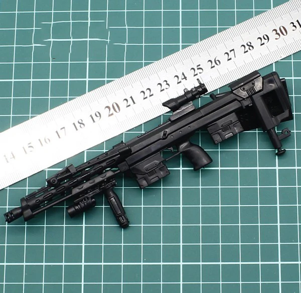 Модель снайперской винтовки в масштабе 1:6 модель оружия 4D пластиковая военной