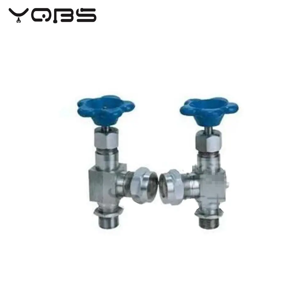 YQBS 1/2 '' - 3/4'' BSPT 304 нержавеющая сталь резьба под горло кубический пробковый