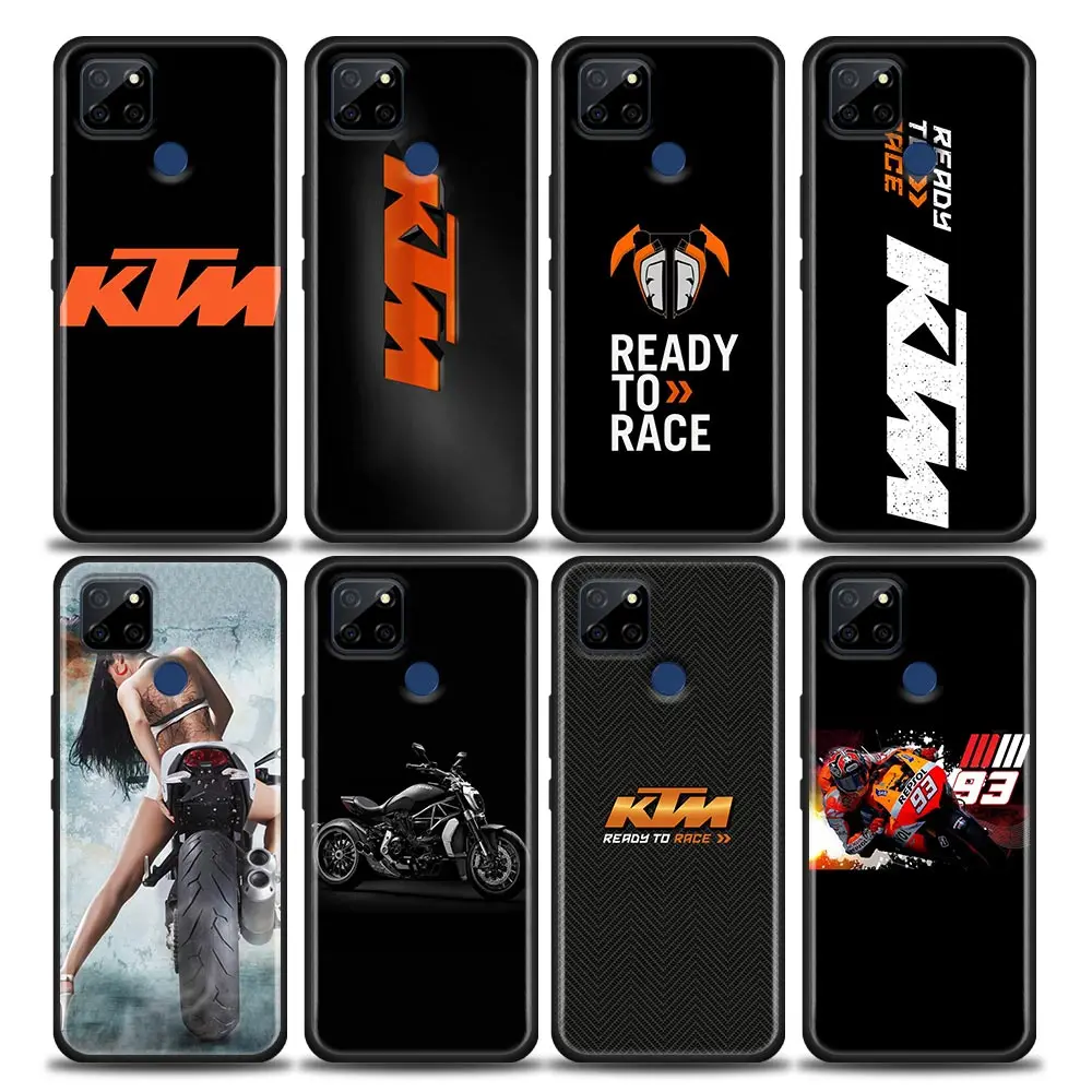 

COOL Motorcycle Cover Phone Case For OPPO Realme X50 XT X 11 10 9 9I 8 8I 7 6 Pro Plus 5G Case Funda Coque Shell Capa