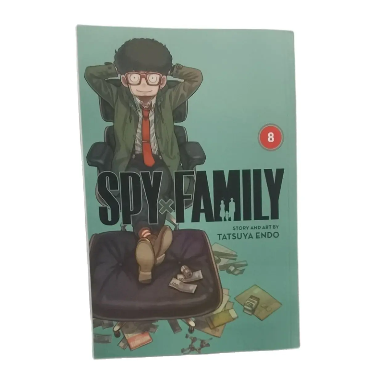 

Новый оригинальный комикс на английском языке с героями аниме SPY×FAMILY Official, том 8, шпионская семья, копировальная история, книга манги