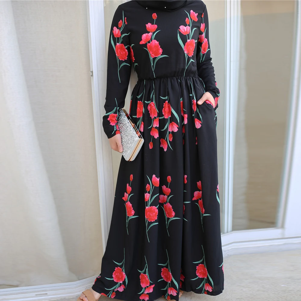 

Plus Size Abaya Muslim Dress Turkey Islamic Clothing Hijab Dresses Caftan Kaftan Moroccan Ramadan Tesettur Elbise Robe Vestidos