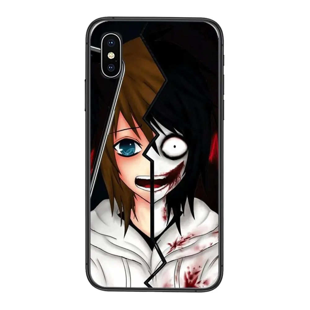 Чехол для телефона из ТПУ с изображением Джеффа убийцы аниме Go To Sleep смартфона Xiaomi