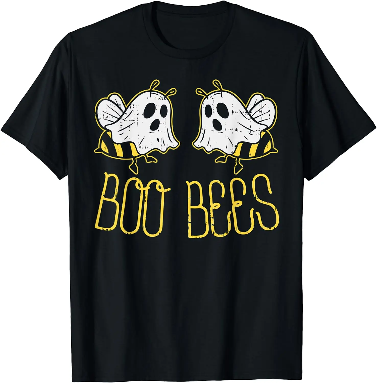 

Boo Bees Funny Couples Halloween Costume for Adult Men Women Kids T-Shirt Cartoon Casual Cotton Anime Clothes Tees Daily